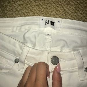Paige white jeans